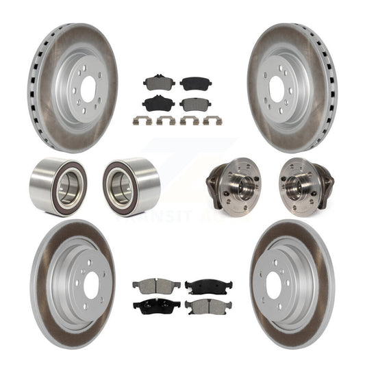 [Avant + Arrière] Kit d'ensemble roulement de roue et moyeu pour Mercedes-Benz ML350 GLE350 ML250 GLE300d KBB-115309