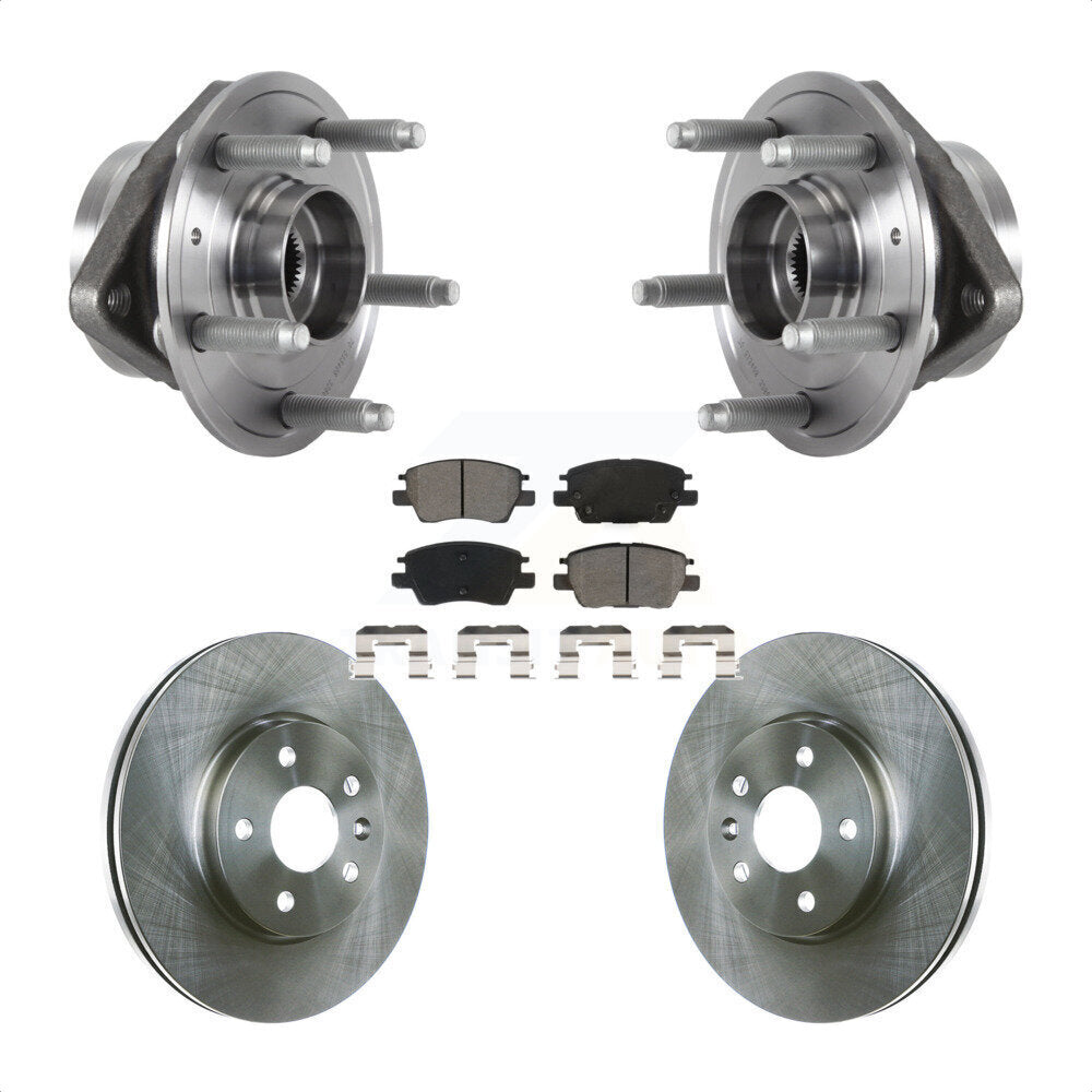 [Avant] Kit d'ensemble roulement de roue et moyeu pour 2016-2019 Chevrolet Cruze KBB-115329 par Transit Auto