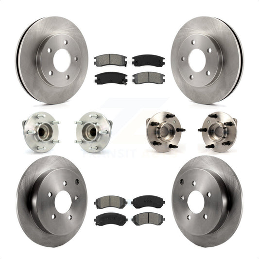 [Avant + Arrière] Kit d'ensemble roulement de roue et moyeu pour Buick Rendezvous KBB-115341 par Transit Auto