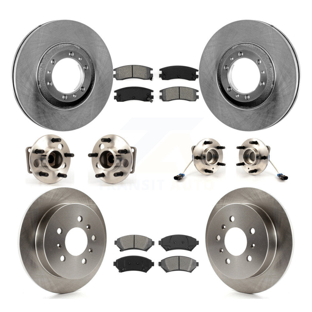 [Avant + Arrière] Kit d'ensemble roulement de roue et moyeu pour Pontiac Buick Grand Prix Chevrolet Venture Regal Century Oldsmobile Intrigue Montana Trans Sport KBB-115343