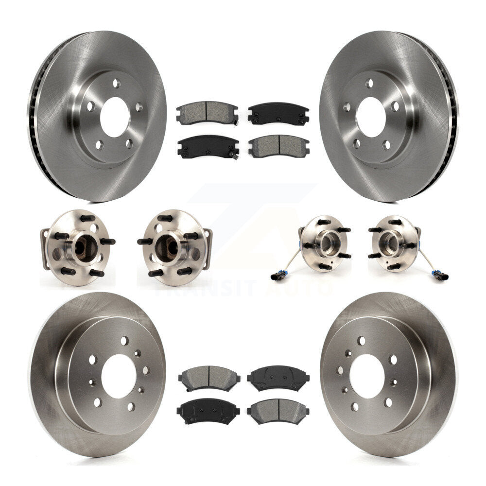 [Avant + Arrière] Kit d'ensemble roulement de roue et moyeu pour Chevrolet Impala Monte Carlo Oldsmobile Intrigue KBB-115344