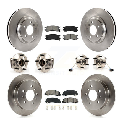 [Avant + Arrière] Kit d'ensemble roulement de roue et moyeu pour Buick LaCrosse Allure KBB-115346