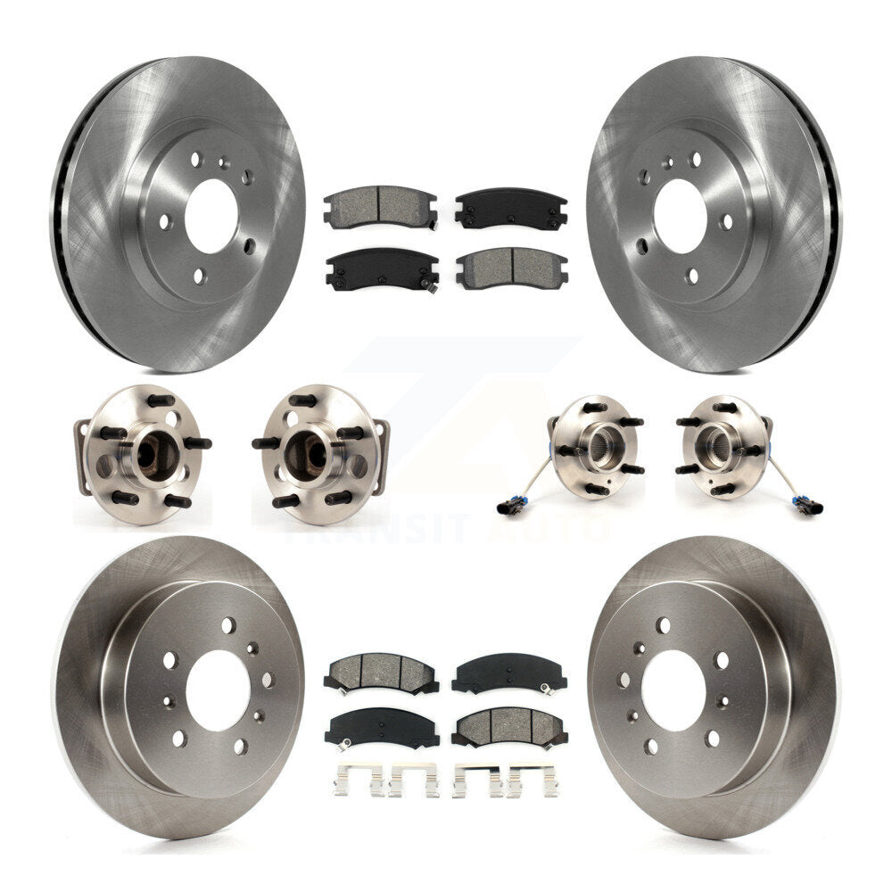 [Avant + Arrière] Kit d'ensemble roulement de roue et moyeu pour Chevrolet Impala Monte Carlo KBB-115348