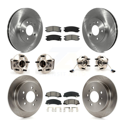 [Avant + Arrière] Kit d'ensemble roulement de roue et moyeu pour Chevrolet Impala Monte Carlo KBB-115348