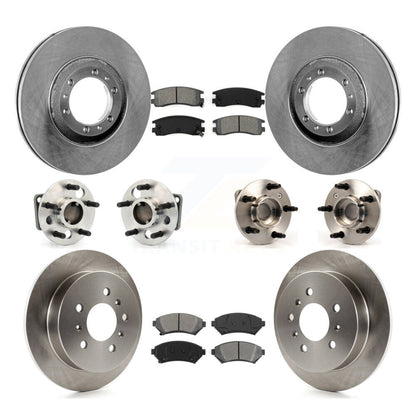 [Avant + Arrière] Kit d'ensemble roulement de roue et moyeu pour Buick Century Regal Pontiac Grand Prix Non-ABS KBB-115352