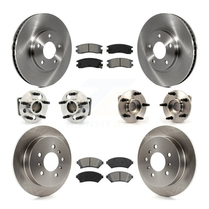 [Avant + Arrière] Kit d'ensemble roulement de roue et moyeu pour Chevrolet Impala Monte Carlo Non-ABS KBB-115353