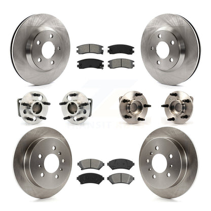 [Avant + Arrière] Kit d'ensemble roulement de roue et moyeu pour 2005 Chevrolet Impala Monte Carlo From Chassis/VIN #59143076 Non-ABS KBB-115354
