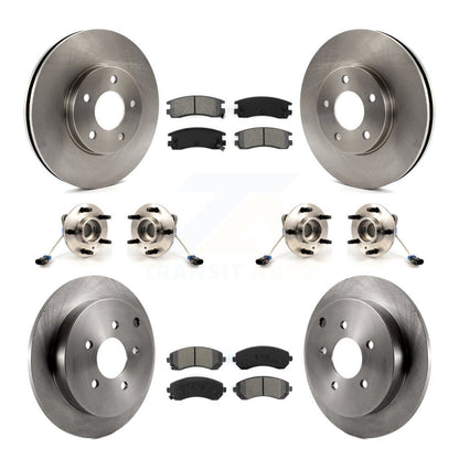 [Avant + Arrière] Kit d'ensemble roulement de roue et moyeu pour Buick Rendezvous Chevrolet Venture Pontiac Montana Aztek Oldsmobile Silhouette KBB-115355