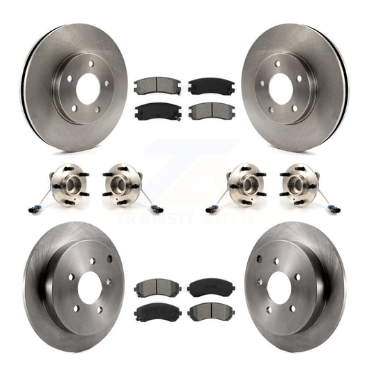 [Avant + Arrière] Kit d'ensemble roulement de roue et moyeu pour Buick Rendezvous Chevrolet Venture Pontiac Montana Aztek Oldsmobile Silhouette KBB-115355