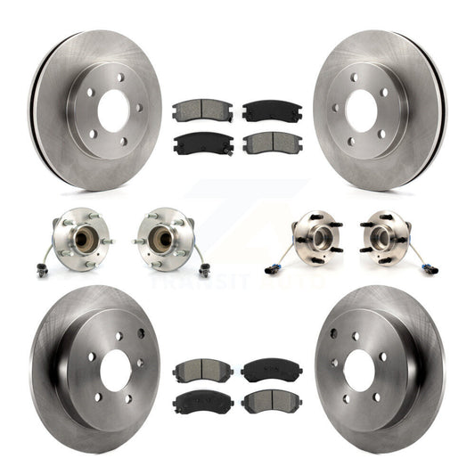 [Avant + Arrière] Kit d'ensemble roulement de roue et moyeu pour Buick Rendezvous KBB-115356