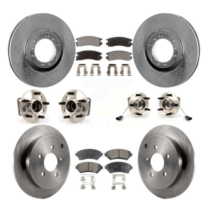 [Avant + Arrière] Kit d'ensemble roulement de roue et moyeu pour Pontiac Montana KBB-115359