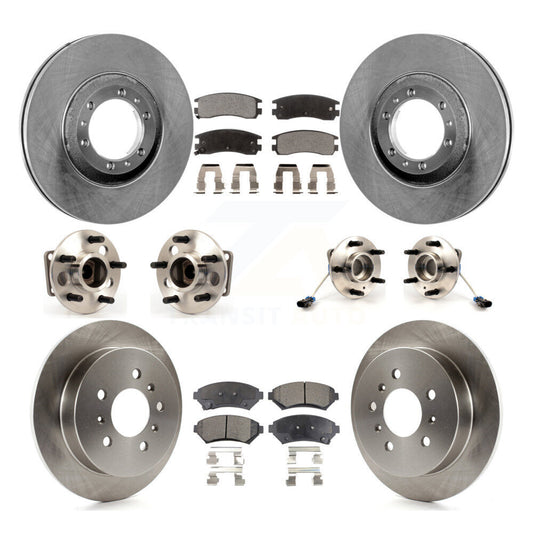 [Avant + Arrière] Kit d'ensemble roulement de roue et moyeu pour Pontiac Buick Grand Prix Chevrolet Venture Regal Century Oldsmobile Intrigue Montana Trans Sport KBB-115360