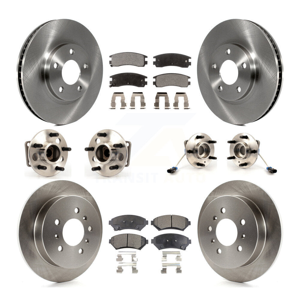 [Avant + Arrière] Kit d'ensemble roulement de roue et moyeu pour Chevrolet Impala Monte Carlo Oldsmobile Intrigue KBB-115361