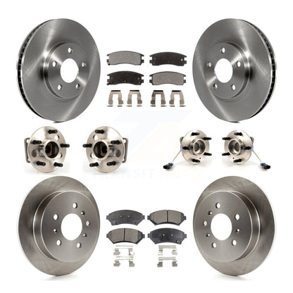 [Avant + Arrière] Kit d'ensemble roulement de roue et moyeu pour Chevrolet Impala Monte Carlo Oldsmobile Intrigue KBB-115361