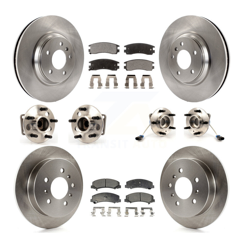 [Avant + Arrière] Kit d'ensemble roulement de roue et moyeu pour Buick LaCrosse Allure KBB-115363