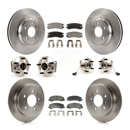 [Avant + Arrière] Kit d'ensemble roulement de roue et moyeu pour Buick LaCrosse Allure KBB-115363