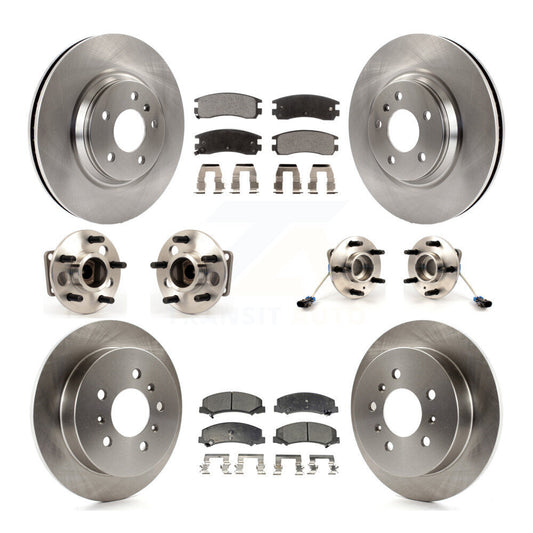 [Avant + Arrière] Kit d'ensemble roulement de roue et moyeu pour Buick LaCrosse Allure KBB-115363