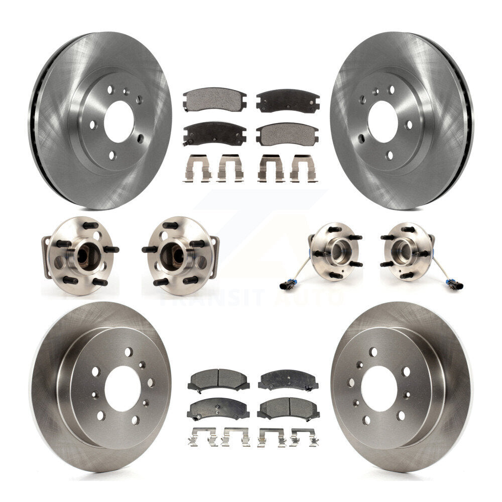 [Avant + Arrière] Kit d'ensemble roulement de roue et moyeu pour Chevrolet Impala Monte Carlo KBB-115365
