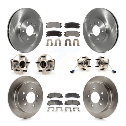 [Avant + Arrière] Kit d'ensemble roulement de roue et moyeu pour Chevrolet Impala Monte Carlo KBB-115365