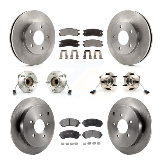 [Avant + Arrière] Kit d'ensemble roulement de roue et moyeu pour Buick Rendezvous KBB-115372