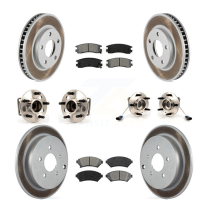 [Avant + Arrière] Kit d'ensemble roulement de roue et moyeu pour Pontiac Montana KBB-115376