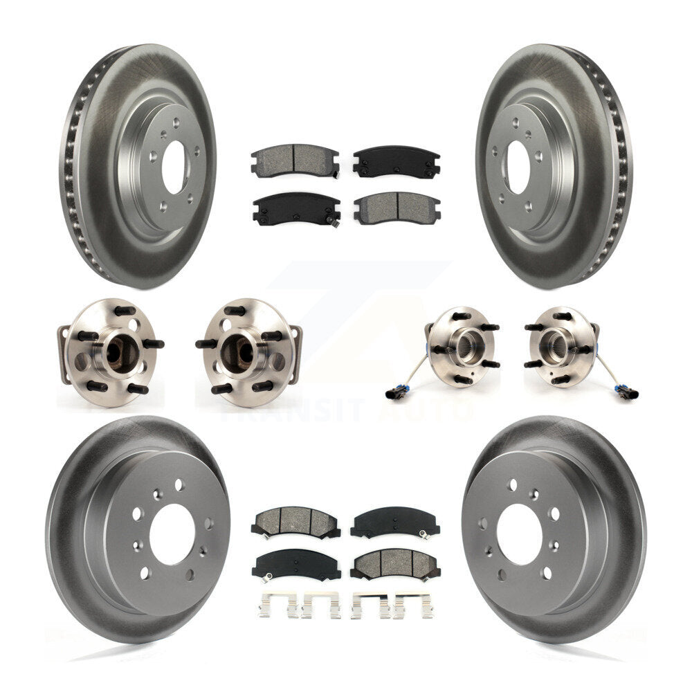 [Avant + Arrière] Kit d'ensemble roulement de roue et moyeu pour Buick LaCrosse Allure KBB-115379