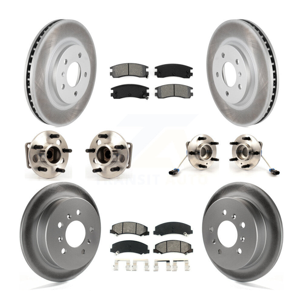 [Avant + Arrière] Kit d'ensemble roulement de roue et moyeu pour Chevrolet Impala Monte Carlo KBB-115381