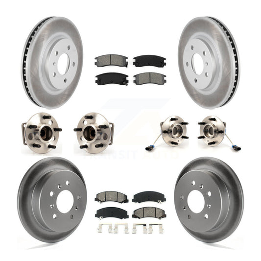 [Avant + Arrière] Kit d'ensemble roulement de roue et moyeu pour Chevrolet Impala Monte Carlo KBB-115381