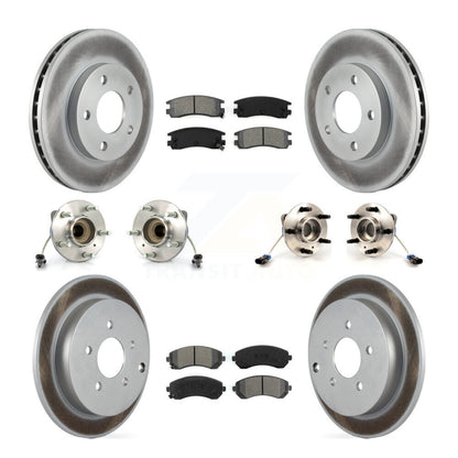 [Avant + Arrière] Kit d'ensemble roulement de roue et moyeu pour Buick Rendezvous KBB-115386