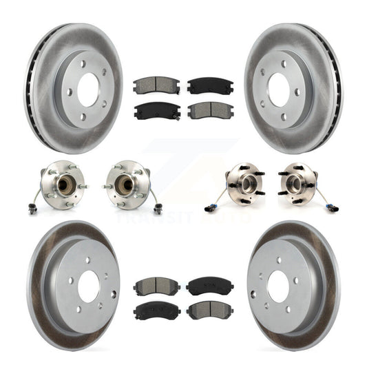 [Avant + Arrière] Kit d'ensemble roulement de roue et moyeu pour Buick Rendezvous KBB-115386
