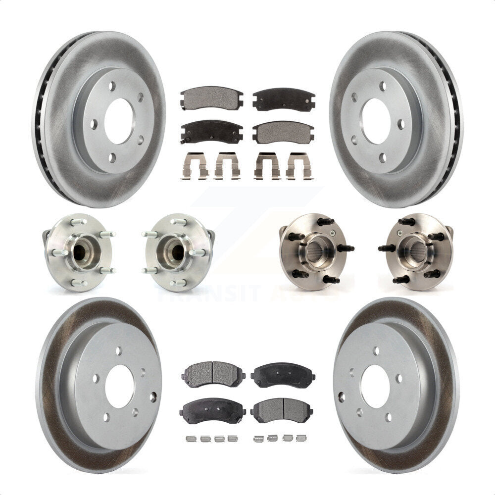 [Avant + Arrière] Kit d'ensemble roulement de roue et moyeu pour Buick Rendezvous KBB-115388 par Transit Auto