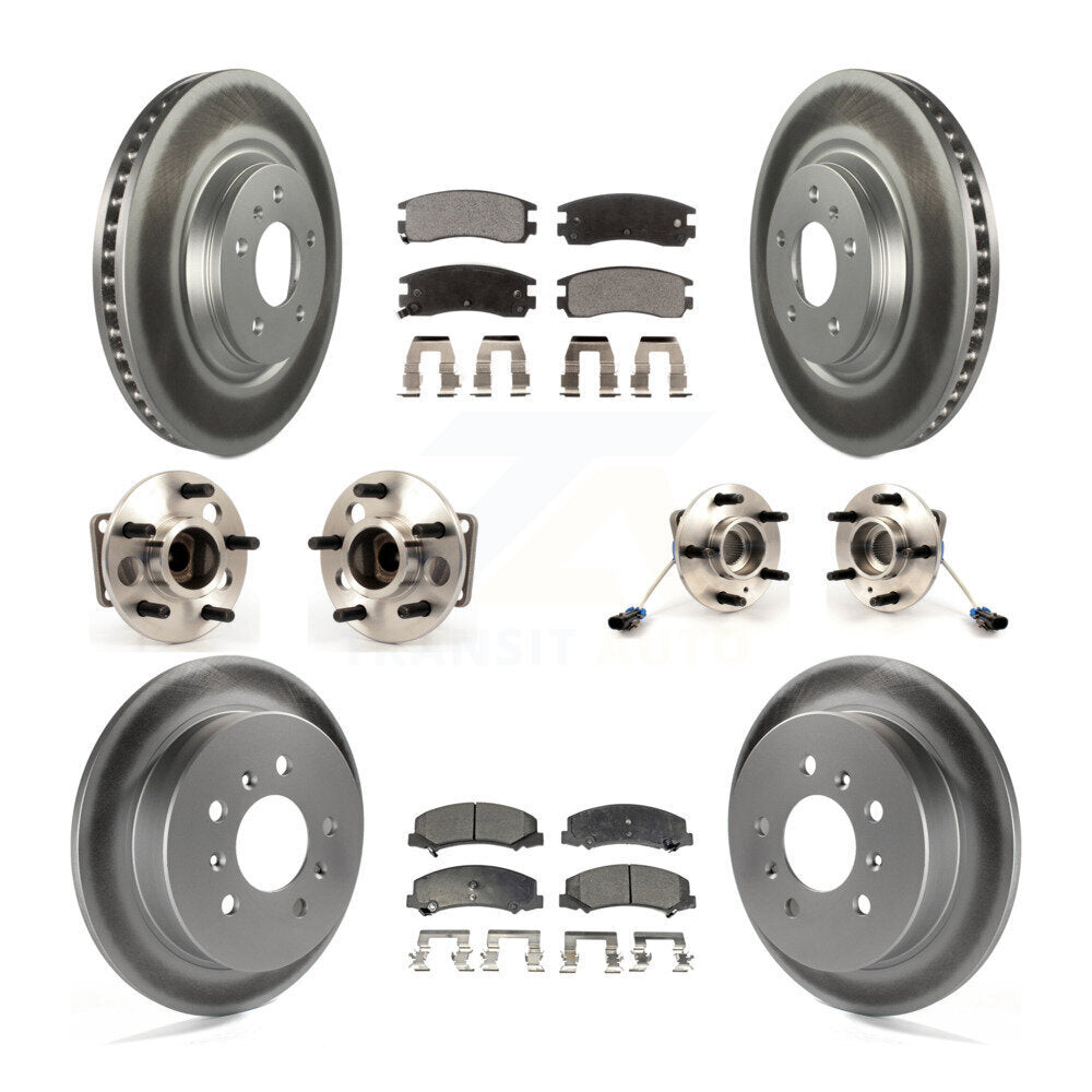 [Avant + Arrière] Kit d'ensemble roulement de roue et moyeu pour Buick LaCrosse Allure KBB-115393