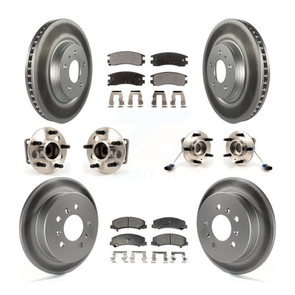 [Avant + Arrière] Kit d'ensemble roulement de roue et moyeu pour Buick LaCrosse Allure KBB-115393