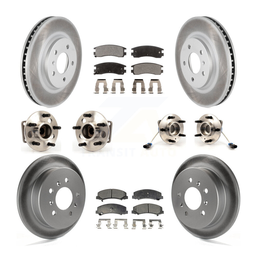 [Avant + Arrière] Kit d'ensemble roulement de roue et moyeu pour Chevrolet Impala Monte Carlo KBB-115395