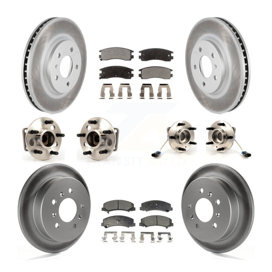 [Avant + Arrière] Kit d'ensemble roulement de roue et moyeu pour Chevrolet Impala Monte Carlo KBB-115395