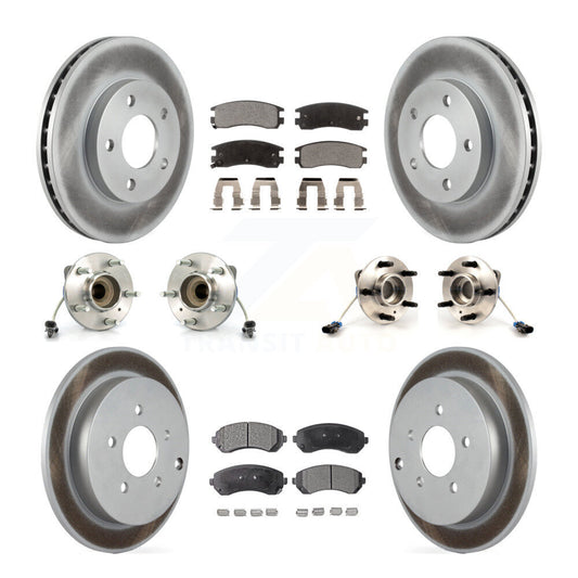 [Avant + Arrière] Kit d'ensemble roulement de roue et moyeu pour Buick Rendezvous KBB-115400