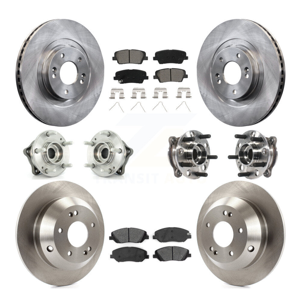 [Avant + Arrière] Kit d'ensemble roulement de roue et moyeu pour Hyundai Santa Fe XL AWD KBB-115428