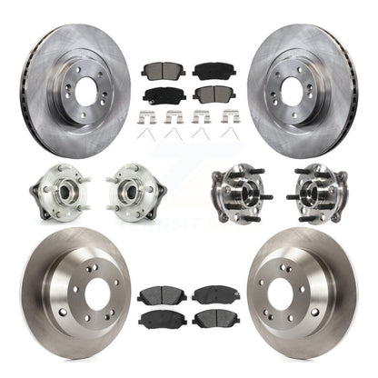 [Avant + Arrière] Kit d'ensemble roulement de roue et moyeu pour Hyundai Santa Fe XL AWD KBB-115428