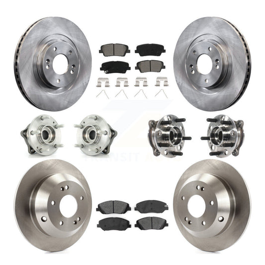 [Avant + Arrière] Kit d'ensemble roulement de roue et moyeu pour Hyundai Santa Fe XL AWD KBB-115428