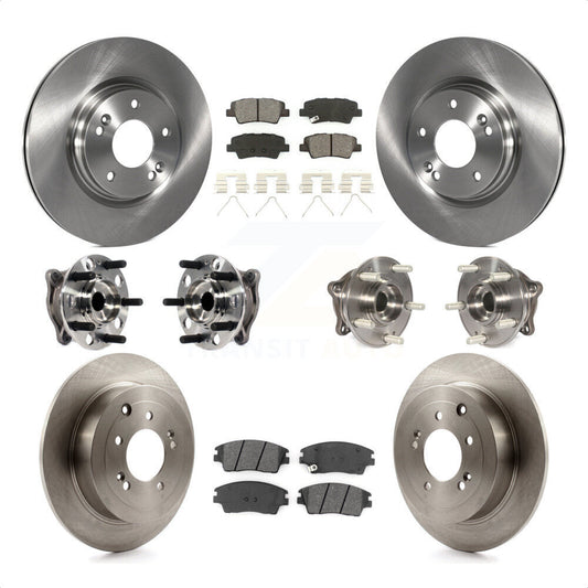 [Avant + Arrière] Kit d'ensemble roulement de roue et moyeu pour Hyundai Tucson Kia Sportage KBB-115430 par Transit Auto