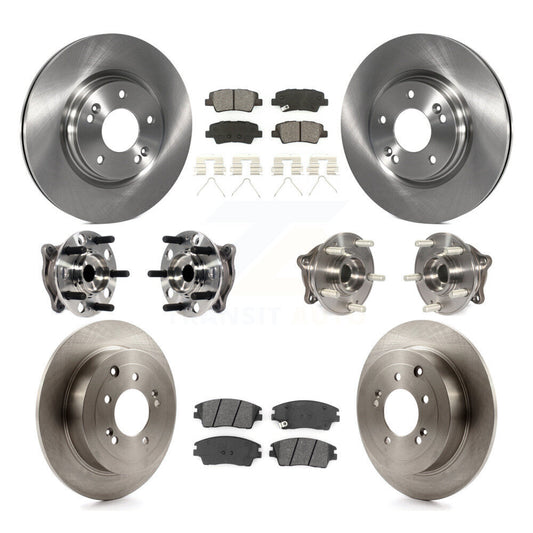 [Avant + Arrière] Kit d'ensemble roulement de roue et moyeu pour Hyundai Tucson Kia Sportage KBB-115430