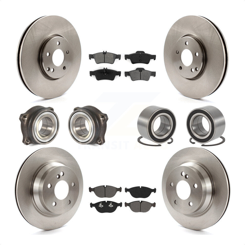 [Avant + Arrière] Kit de Roulement de roue pour 2004-2005 Mercedes-Benz E500 4Matic avec AWD sans Sport Package KBB-115436 par Transit Auto