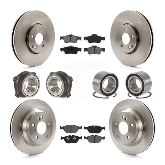 [Avant + Arrière] Kit de Roulement de roue pour 2004-2005 Mercedes-Benz E500 4Matic avec AWD sans Sport Package KBB-115436 par Transit Auto