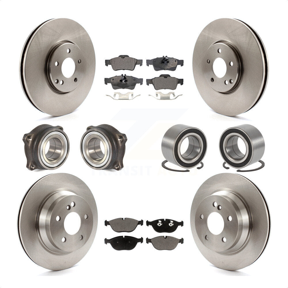 [Avant + Arrière] Kit de Roulement de roue pour 2004-2005 Mercedes-Benz E500 4Matic avec AWD sans Sport Package KBB-115441 par Transit Auto