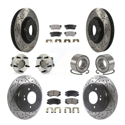 [Avant + Arrière] Kit de Roulement de roue pour Hyundai Sonata 3.3L KBB-115448