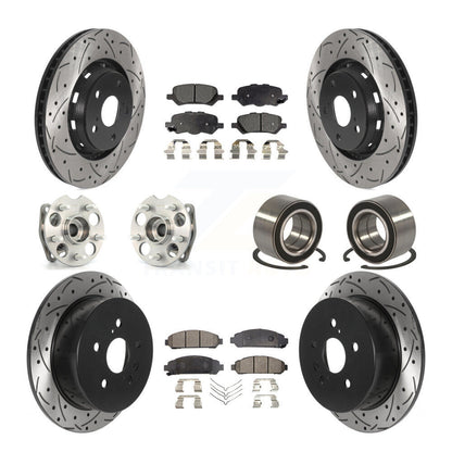 [Avant + Arrière] Kit de Roulement de roue pour 2009-2016 Toyota Venza AWD KBB-115451