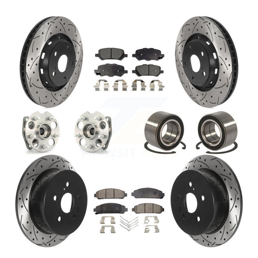 [Avant + Arrière] Kit de Roulement de roue pour 2009-2016 Toyota Venza AWD KBB-115451