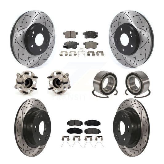 [Avant + Arrière] Kit de Roulement de roue pour Honda Accord Acura TSX KBB-115453