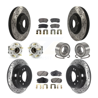 [Avant + Arrière] Kit de Roulement de roue pour Kia Sportage Hyundai Tucson FWD KBB-115458