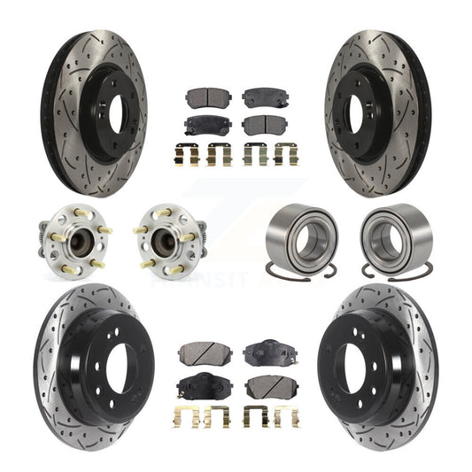[Avant + Arrière] Kit de Roulement de roue pour Kia Sportage Hyundai Tucson FWD KBB-115458